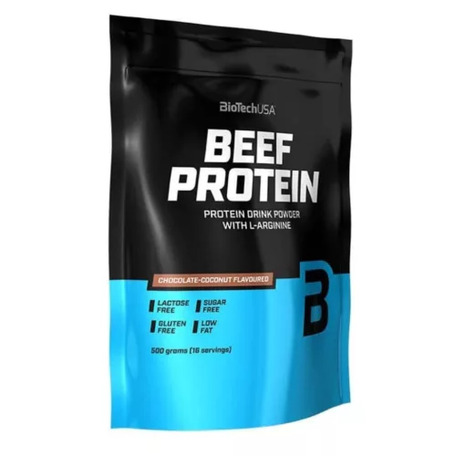 BioTechUSA Beef Protein 500 g Eper