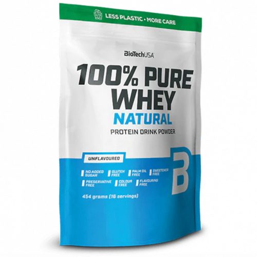BioTech USA 100% Pure Whey Natural 454 g Ízesítetlen
