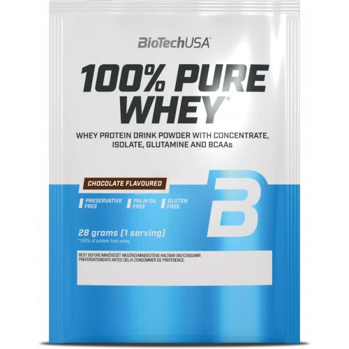 BioTech USA 100% Pure Whey 28 g Black-Biscuit