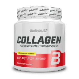 BioTechUSA Collagen italpor 300 g Feketemálna