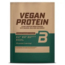 BioTechUSA Vegan Protein 10x25 g Vaníliás Sütemény
