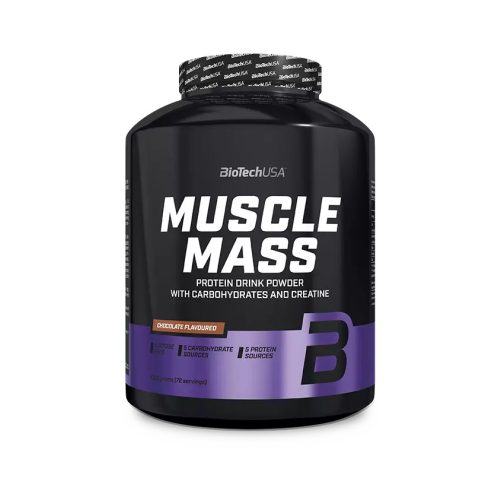 BioTech USA Muscle Mass 4000 g Vanília
