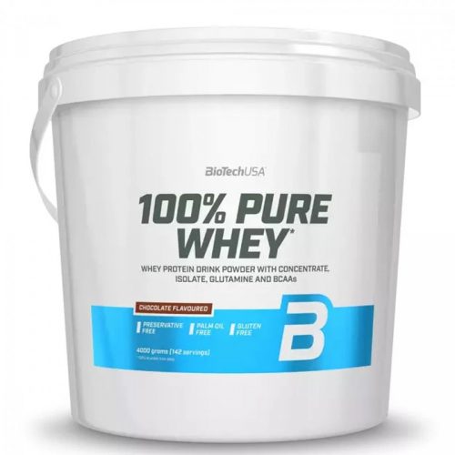 BioTech USA 100% Pure Whey 4000 g Csokoládé