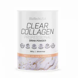   BioTechUSA Clear Collagen Professional italpor 350 g, Barackos Ice tea