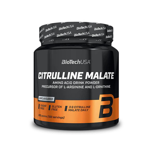 BioTechUSA Citrulline Malate 300 g Zöldalma