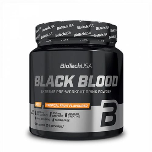 BioTechUSA Black Blood NOX+ 340 g, trópusi gyümölcs