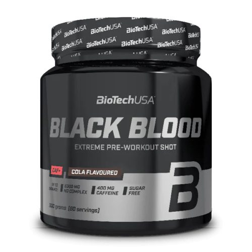 BioTech USA Black Blood CAF+ 300 g Kóla