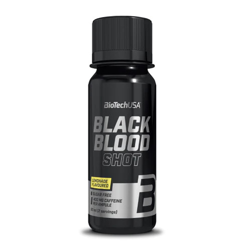 BioTech USA Black Blood Shot 60 ml Limonádé