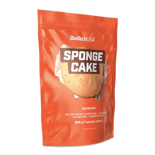 BioTech USA Sponge Cake Baking Mix 600 g