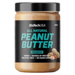 BioTechUSA Peanut butter 400g crunchy