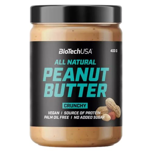 BioTech USA Peanut butter 400g crunchy
