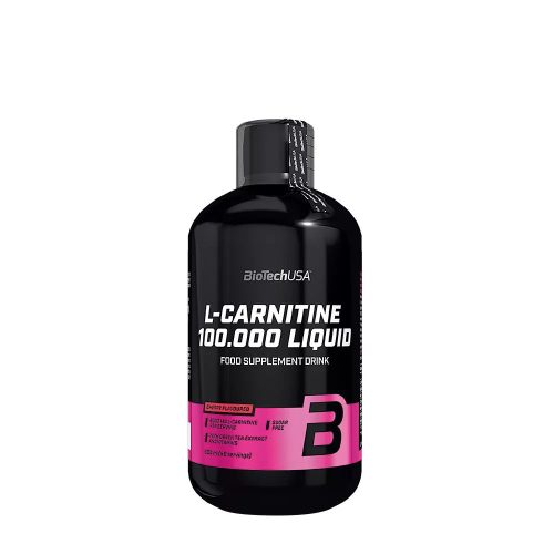 BioTech USA L - Carnitine 100000 500ml Cseresznye
