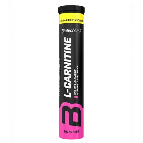 BioTech USA L - Carnitine Pezsgőtabletta 20 db Citrom-Lime