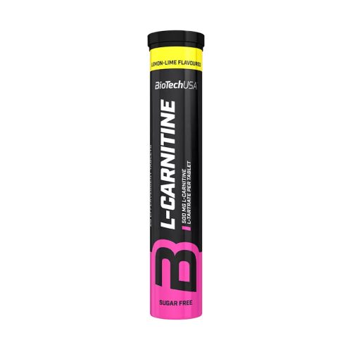 BioTech USA L - Carnitine Pezsgőtabletta 20 db Áfonya-Málna