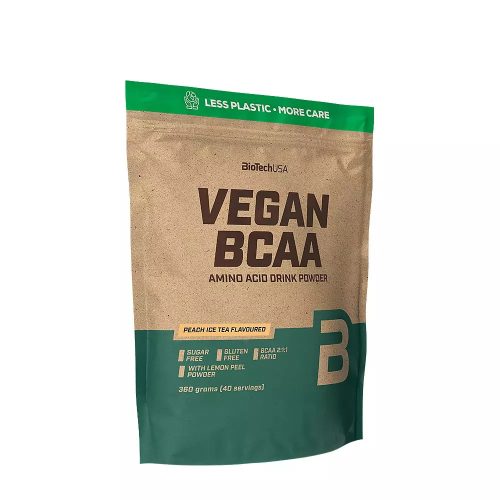 BioTech USA Vegan BCAA 360 g Barackos Ice-Tea