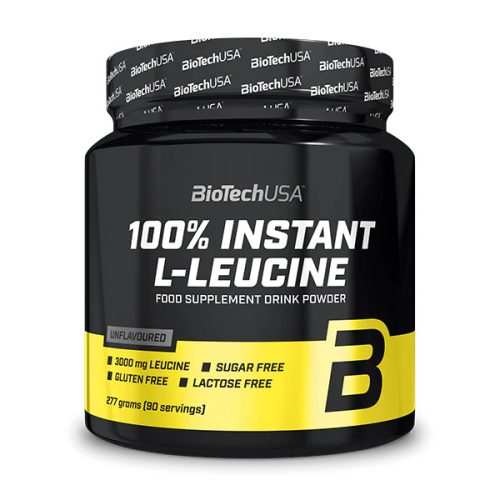 BioTech USA 100% Instant L-Leucine 277 g Ízesítetlen