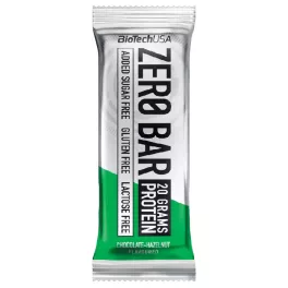 BioTechUSA Zero Bar Csokoládé-Mogyoró 10x50 g