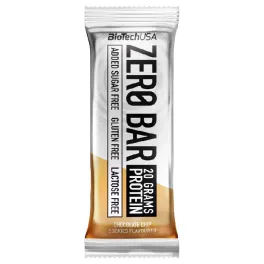 BioTechUSA Zero Bar Chocolate-chip Cookies 10x50 g