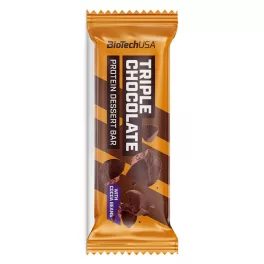 BioTechUSA Protein Dessert Bar Tripla Csoki 10x50g