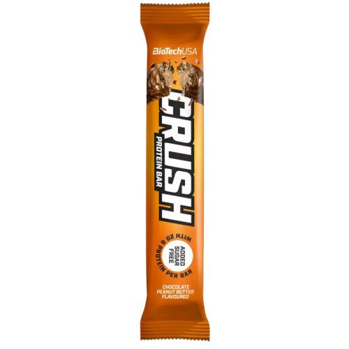 BioTech USA Crush Bar 64 g Csokoládé-Mogyoróvaj