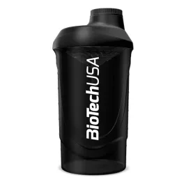 BioTechUSA Wave Shaker 600 ml Fekete-Füst
