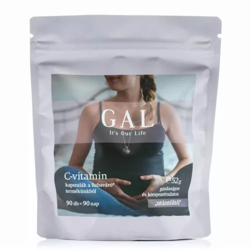 GAL Babaváró – C-vitamin kapszulák, 90 adagos utántöltő