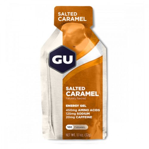 Gu Energia zselé, 32 g (gluténmentes) - Sós karamell