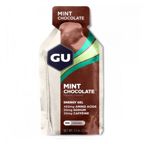 Gu Energia zselé, 32 g (gluténmentes) - mentolos csokoládé