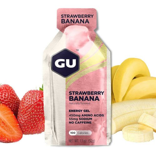 Gu Energia zselé, 32 g (gluténmentes) - eper banán