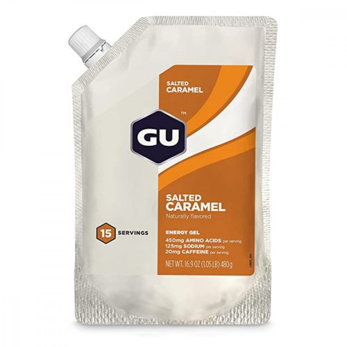 Gu Energia zselé, 480 g (gluténmentes) - sós karamell