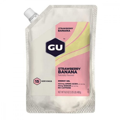 Gu Energia zselé, 480 g (gluténmentes) - Eper banán