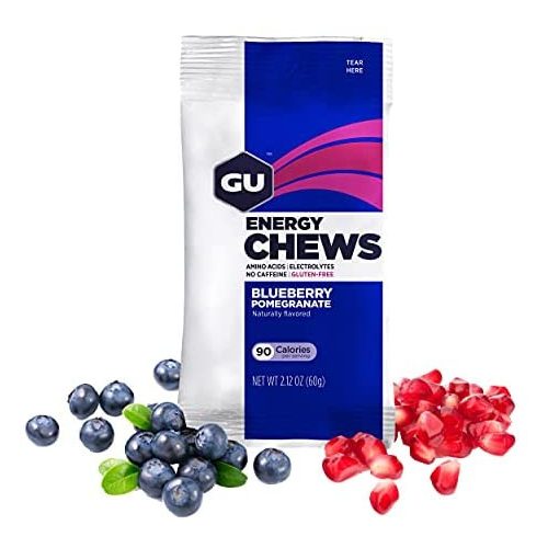 Gu Energy Chews gumicukor - áfonya gránátalma