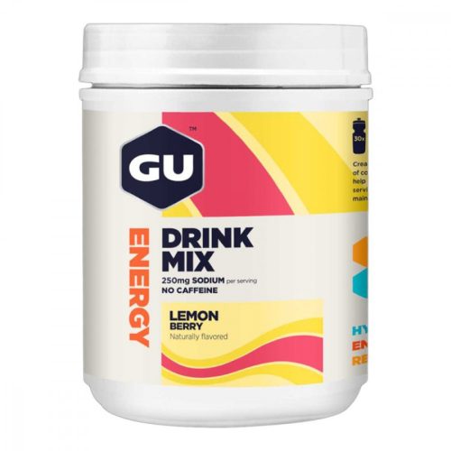 Gu Energia italpor mix, 840 g - Citrom, erdei gyümölcs