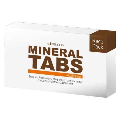 i:am Mineral Tabs+Koffein sótabletta Race Pack 20db