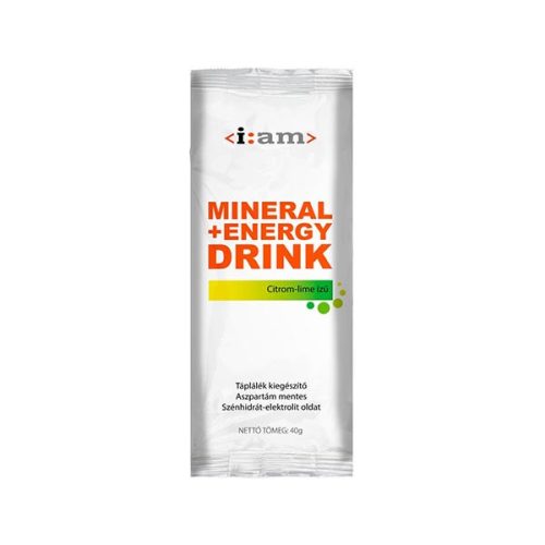 i:am Mineral+Energy Drink citrom-lime íz 40g