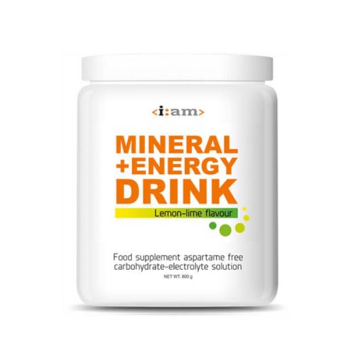 i:am Mineral+Energy Drink citrom-lime íz 800g
