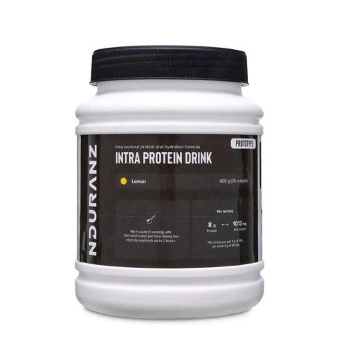 Nduranz Intra Protein Drink sportital por elektolitokkal, 400 g, Citrom