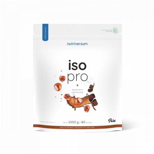 Nutriversum ISO PRO - mogyoró - csokoládé 1000 g
