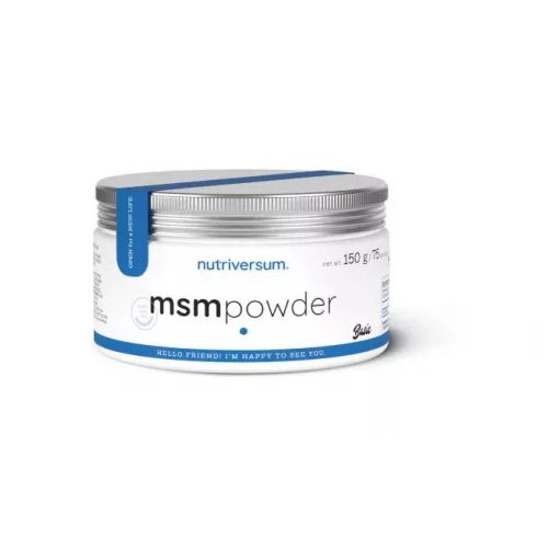 Nutriversum MSM Powder 150 g ízesítetlen