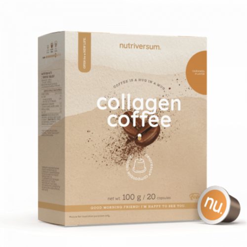Nutriversum Collagen Coffee 20 db karamell