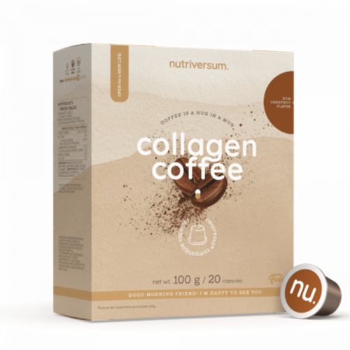 Nutriversum Collagen Coffee 20 db rumos gesztenye