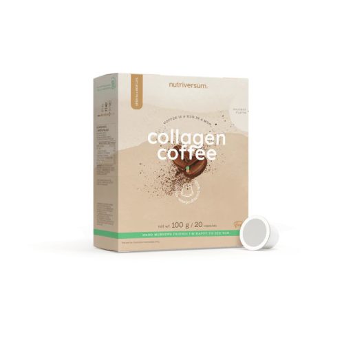 Nutriversum Collagen Coffee 20 db kókusz