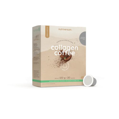 Nutriversum Collagen Coffee 20 db karamell fahéjas csiga