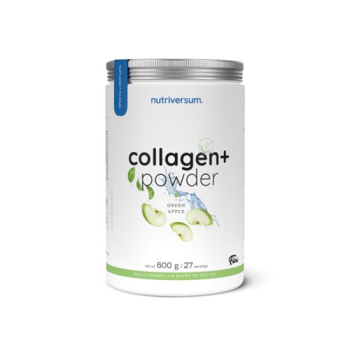 Nutriversum Collagen+ Powder 600 g zöld alma