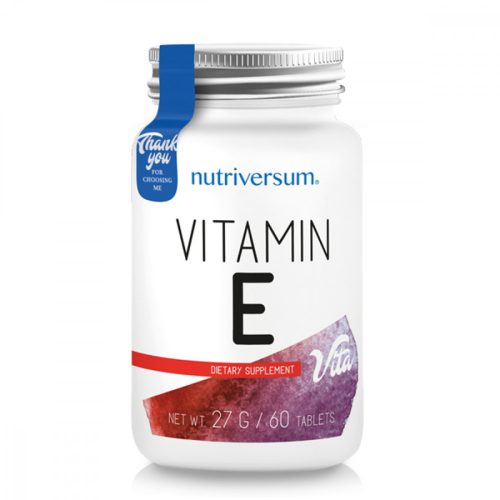 Nutriversum Vitamin E - 60 tabletta