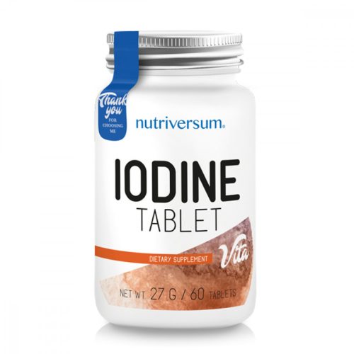Nutriversum Iodine - 60 tabletta