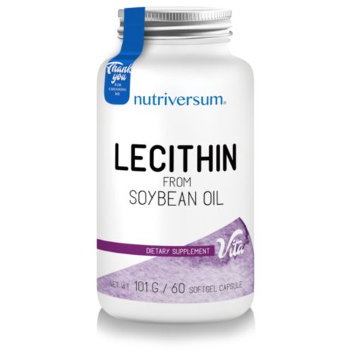 Nutriversum Lecithin - 60 lágyzselatin kapszula