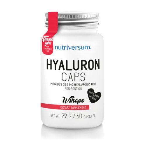 Nutriversum WSHAPE Hyaluron - 60 kapszula