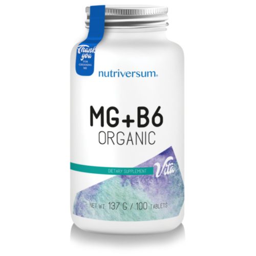 Nutriversum MG+B6 - 100 tabletta