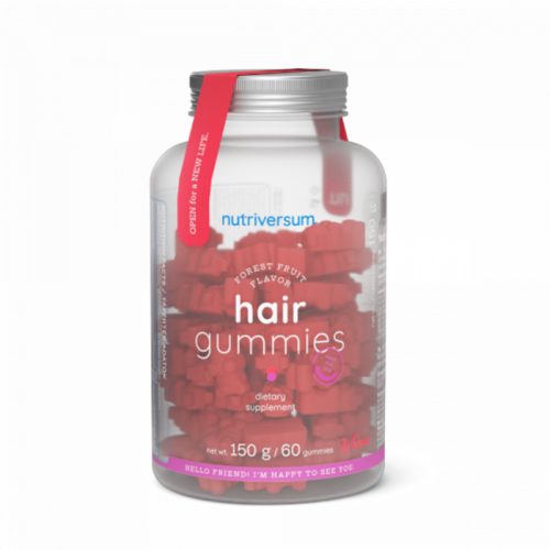 Nutriversum Wshape Hair Gummies 60 rágótabletta